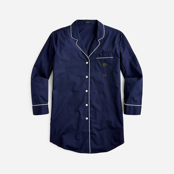 J.Crew End-on-end cotton nightshirt M - Picture 1 of 1